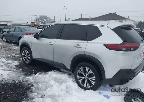 2021 Nissan Rogue Sv Intelligent Awd from USA, damaged, VIN 5N1AT3BB9MC765378